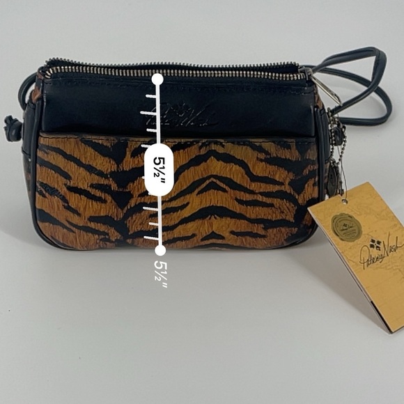 Patricia Nash Tiger Collection Crossbody NWT (PA3#5)